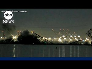 Cargo ship strikes Baltimore's Francis Scott Key Bridge causing collapse, Maryland officials say