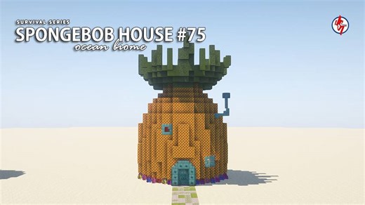 Survival Spongebob House #75 (Achievements On) Minecraft Map