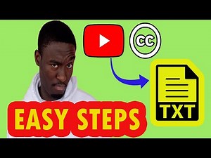 How to download YouTube subtitles as text | YouTube hacks