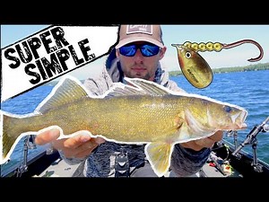 Catch MORE Summer Walleyes with Spinners!