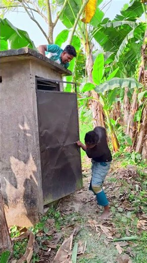 Who’s Knocking From Above?! 😳🚪 | Bathroom Prank Mystery