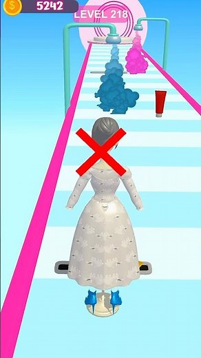 218 Level Gameplay Fashion Stack Game #music #barbie