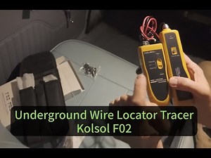 Underground Wire Locator Tracer Kolsol F02