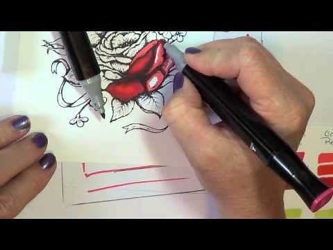 Spectrum Noir Alcohol Pen Tutorial