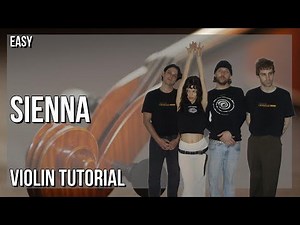How to play Sienna by The Marias on Violin (Tutorial)