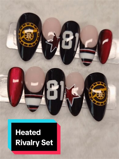 Cottage Getaway: New Heated Rivalry Nail Art Set