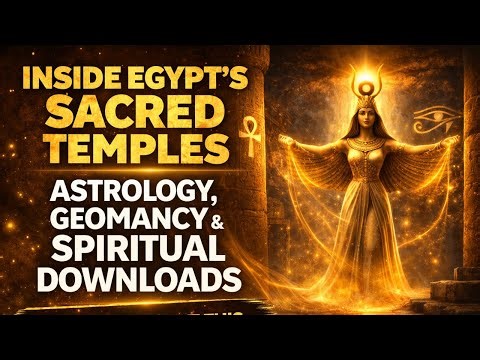 Inside Egypt’s Sacred Temples: Astrology, Geomancy & Spiritual Downloads