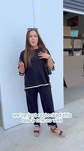 Back and better than ever.... Step out in style in our best-selling Harlina Set 🖤 Don't miss out, this beauty never lasts long! | Always Alice