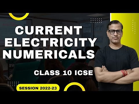 Current Electricity Numerical | Numericals on Current Electricity Icse Class 10 | ‪@sirtarunrupani‬