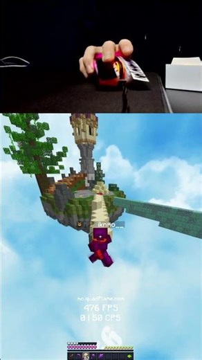 F5 Mode Block Clutch Minecraft #shorts