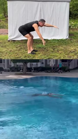 39K views · 435 reactions | What does the swimming exercise look like: arms crawl / legs dolphin, breathing on three sides (right / left / forward)? Watch the video: “dry swimming” exercise, and exercise in the swimming pool. Swimming with fins. Swimming after 55. | Boris Chernov | Facebook