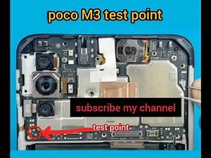 xiaomi poco M3 test point
