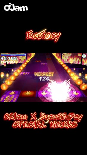 O2Jam X BeautifulDay Special Weeks : Ecstacy 💫 #kpop #리듬게임 #오투잼 #o2jam #musicgame