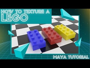 Lego Maya Texturing Tutorial