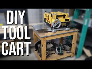 Rolling Tool Cart / Planer Stand DIY