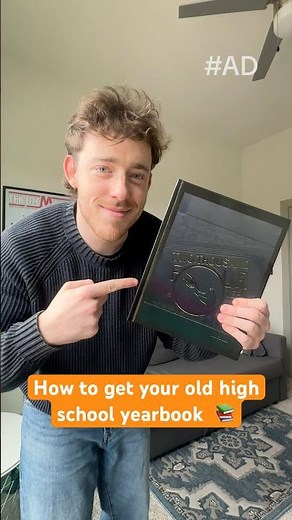 How To Get A Copy of Your Old High School Yearbook 📚 #Shorts