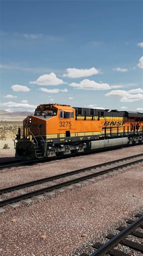 Epic BNSF ES44C4 Startup to Motion 🔥 #TrainSimWorld