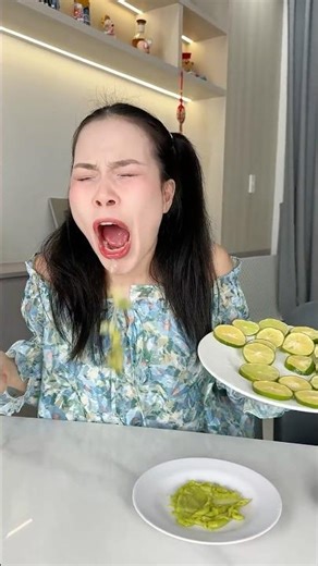 LEMON GOES REALLY WELL WITH WASABI! 🍋🔥 #funny #shorts