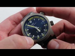 IWC Aquatimer 2000 Ref. 3538-04 Luxury Watch Review