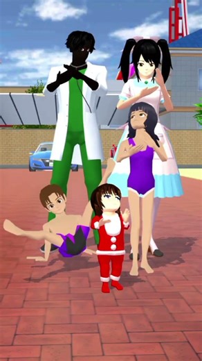 who sing apt song better🤣#video #sakura #game #sakuraschoolsimulator #shortsviral #funny