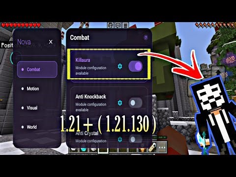 Nova Client V2.4 for MCPE 1.21.130 | OP MOD MENU | OP Client 2025