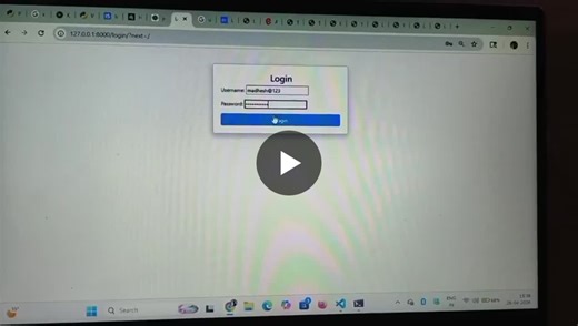 #python #django #webdevelopment #fullstack #projects #learning #ai #studentdeveloper | Madhesh K