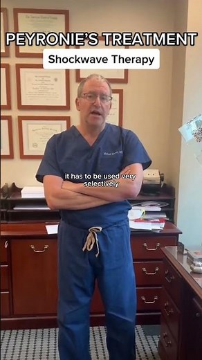 Why use shockwave therapy to treat Peyronie’s Disease?