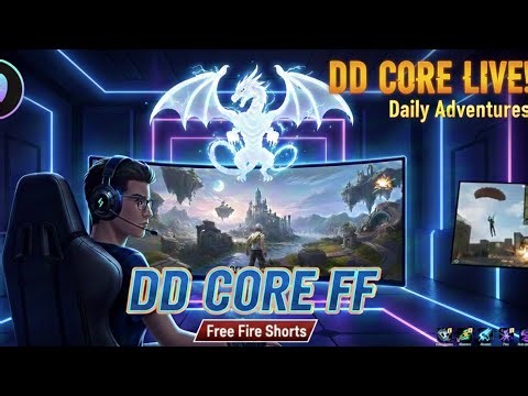 Free fire 1v4 custom room guild test | DD CORE FF | 🔴 Live stream YouTube shorts 🥺