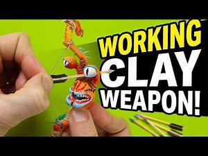 I made WORKING WEAPONS from High on Life 2 out of Clay!
