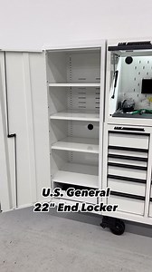 1.2K reactions · 43 comments | Up your tool storage game with the U.S. General 22” End Locker! Can be used with Series 3 72”, 56”, and 42” roll cabs, or Series 2 72” and 56” roll cabs. #toolstorage #HarborFreight | Harbor Freight | Facebook