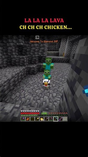 Lava Chicken Music Disc 👹| #lavachicken