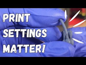 Testing the Siraya Tech Flexible Resin with the CORRECT Settings