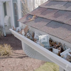 184 reactions · 44 shares | You're practically flushing money down the drain when you're paying a gutter cleaner. Get LeafFilter and end the hassle! | LeafFilter Gutter Protection | Facebook