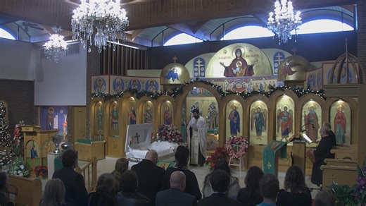 Live-streamed services at St. Demetrios Greek Orthodox Church in Saginaw, Michigan. Funeral for Irene Veremis - Saturday, January 10th, 2026. Service Texts: https://www.dropbox.com/scl/fi/sutb2vheebuwx8l7aa2jo/Funeral.pdf?rlkey=gzms73ftrbqscdm2847cymi4s&dl=0 Obituary: https://www.casefuneralhome.com/obituaries/irene-veremis Make a Memorial Offering to the Church: https://stdemetriosmi.org/memorials Read our monthly newsletter: https://www.stdemetriosmi.org/calendar/monthly-newsletter-diakonia |