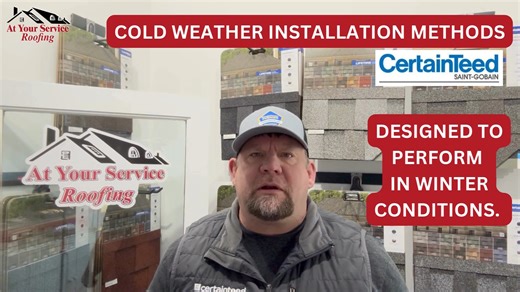 Why wait until spring for roofing services? 𝐀𝐭 𝐘𝐨𝐮𝐫 𝐒𝐞𝐫𝐯𝐢𝐜𝐞 𝐑𝐨𝐨𝐟𝐢𝐧𝐠 𝐰𝐨𝐫𝐤𝐬 𝐚𝐥𝐥 𝐰𝐢𝐧𝐭𝐞𝐫 𝐥𝐨𝐧𝐠 𝐟𝐨𝐫 𝐲𝐨𝐮𝐫 𝐜𝐨𝐧𝐯𝐞𝐧𝐢𝐞𝐧𝐜𝐞! ❄ Schedule an inspection today and get a FREE estimate! | At Your Service