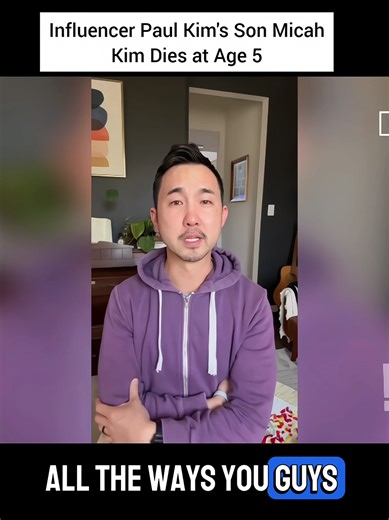 Paul Kim's Son Micah Passes Away After Flu Complications