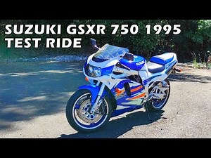 TESTANDO SUZUKI GSXR 750 1995 *test ride*