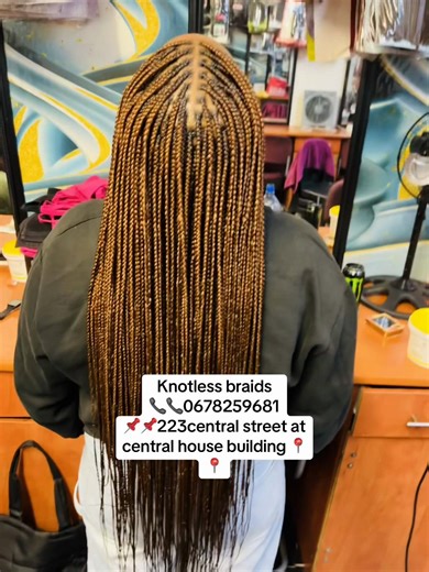 BOSS Braid Salon: Knotless Braids for Short Hair