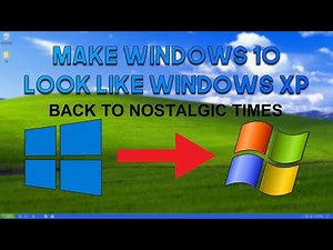 #12 How to Change from Win10 to Win XP without downgrade your Windows! | Back to Nostalgic : )