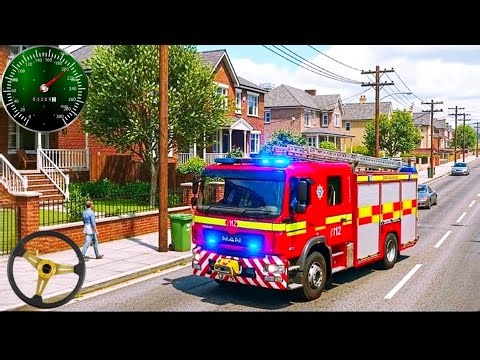 Fire Engine Rescue Sim 🚒🔥 | Emergency Rescue Android Gameplay
