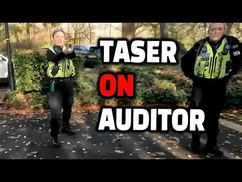 UK Police Draw Taser on Auditor — Situation Gets Out of Control