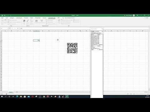 QR Code in Microsoft Excel, Dynamic by Cell Value Barcode Control 14.0
