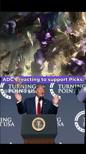 ADCs reacting to support picks 💀