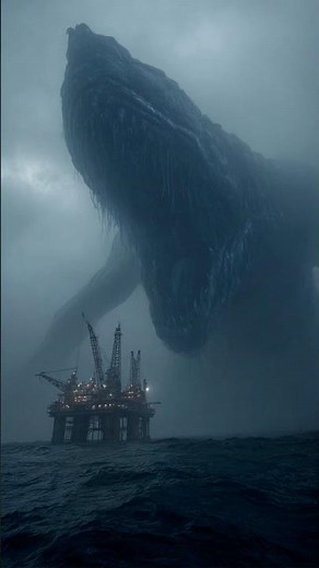 Terrifying Sea Monster Recorded Near Abandoned Oil Rig in Gulf of Mexico