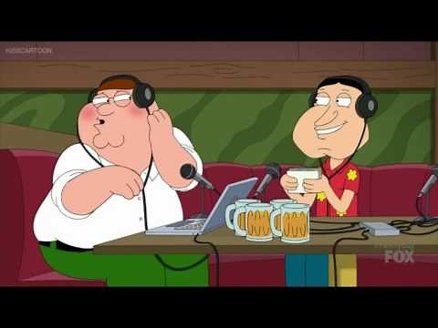 Family Guy - Peter Starts a Podcast with his Friends