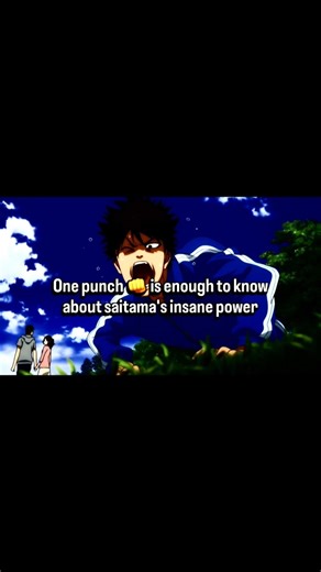 One punch is enough to know about Saitama's power #anime