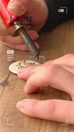 🌊⛰️ Wood Burning Art | Waves and Mountains #woodburning #pyrography #wavesart #mountainart