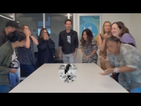 He brought WHAT?! | Houston Life hops on the viral "bring an object to work" trend