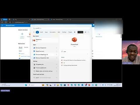 Running PowerShell from the Azure/Entra Portal