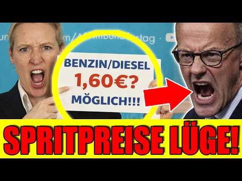 Fuel prices are shocking – Weidel, that's home-made!
